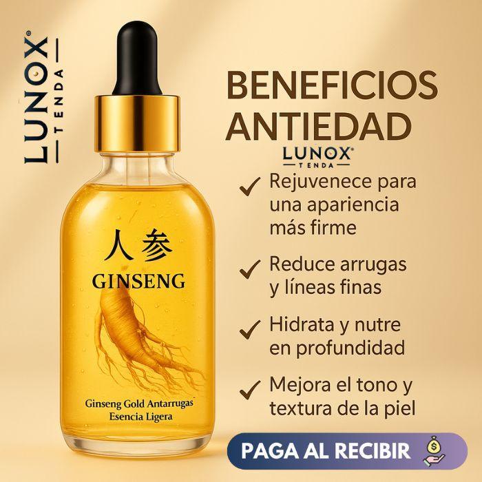 GinsengSérum Coreano Anti-Edad CON RAIZ-OFERTA 2X1